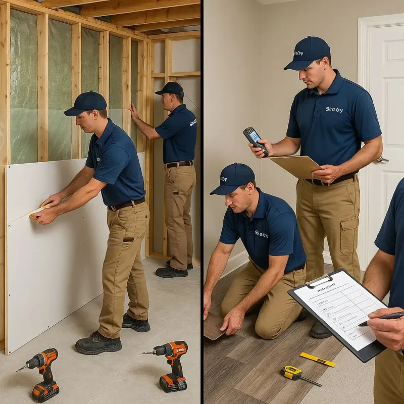 Repairs and Reconstruction process in Lynden, WA